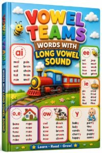 Vowel Teams Words with Long Vowel Sound
