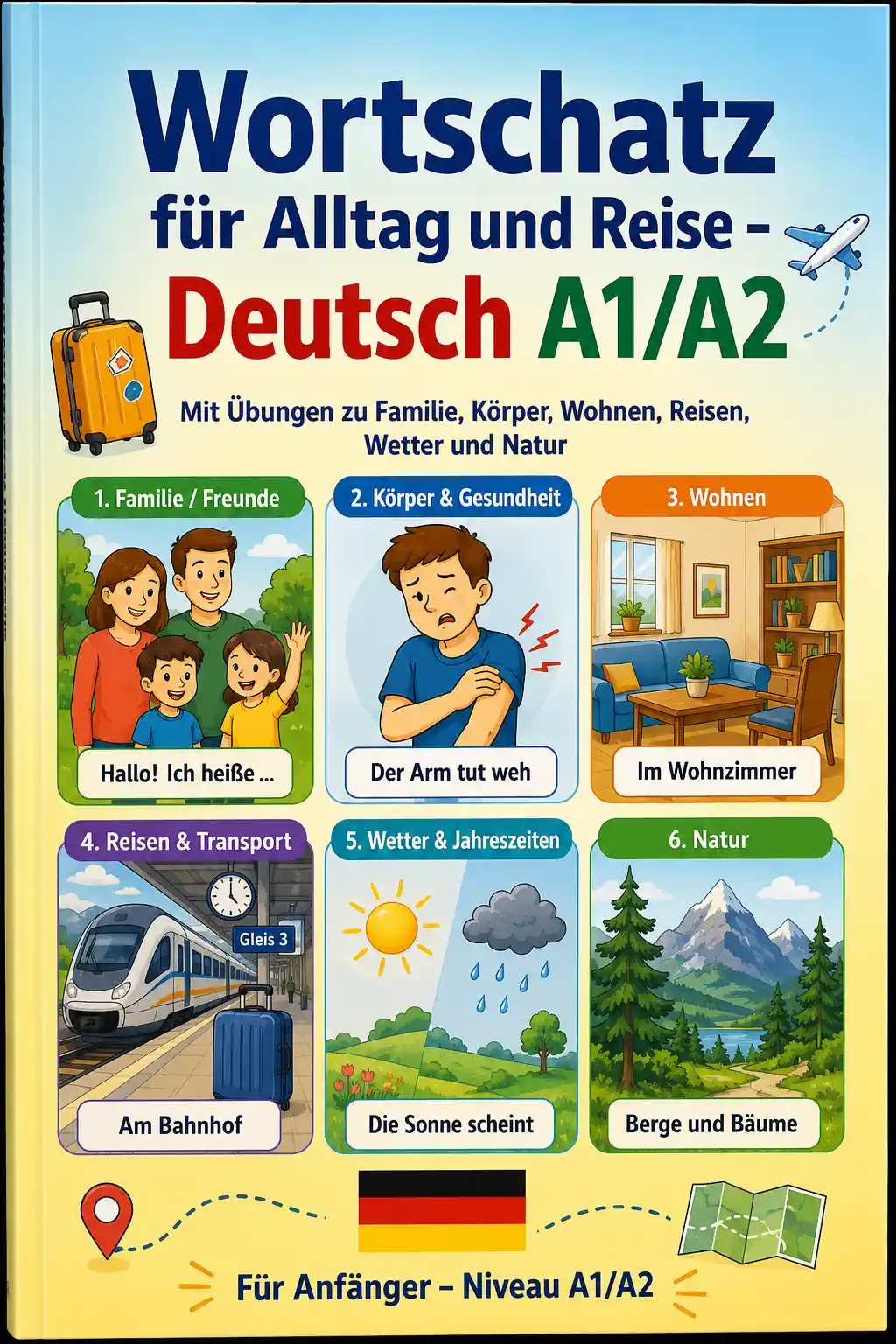 Wortschatz für Alltag und Reise – Deutsch A1/A2